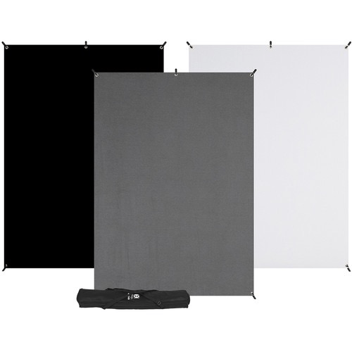 Shop Westcott X-Drop 3-Pack Backdrop Kit (5 x 7') by Westcott at B&C Camera