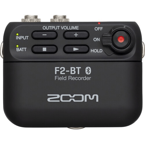 Shop Zoom F2-BT Ultracompact Bluetooth-Enabled Portable Field Recorder with Lavalier Microphone by Zoom at B&C Camera
