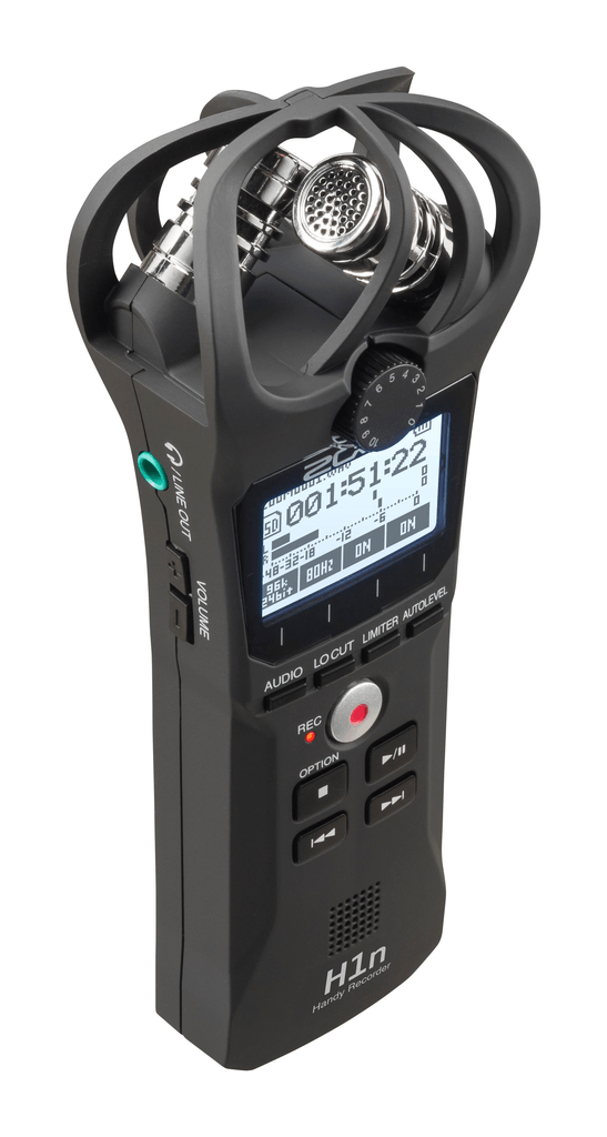 Shop Zoom H1n-VP Portable Handy Recorder with Windscreen, AC Adapter, USB Cable & Case (Black) by Zoom at B&C Camera