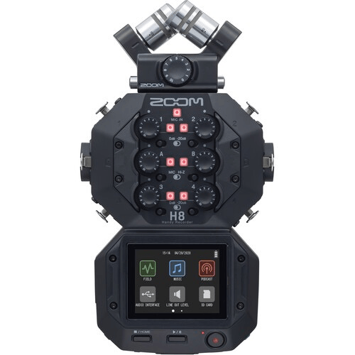 Shop Zoom H8 8-Input / 12-Track Portable Handy Recorder by Zoom at B&C Camera